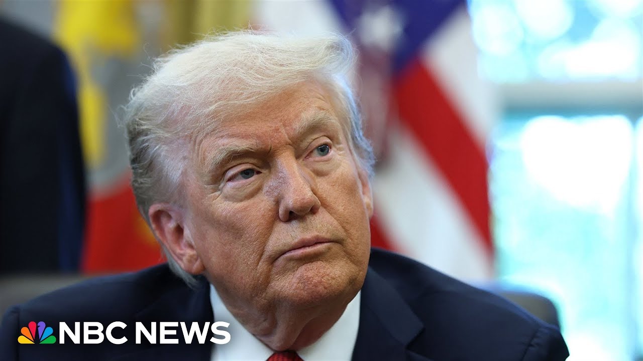 LIVE: Trump holds Cabinet meeting | NBC News
