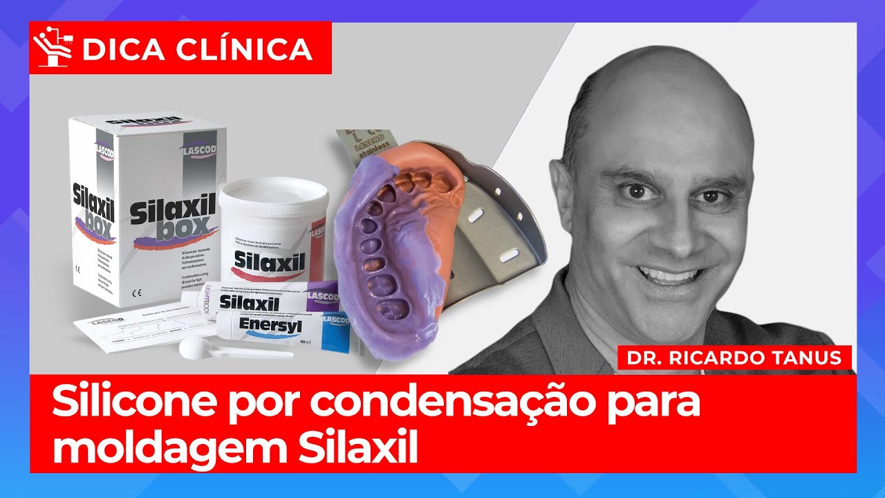Dica Cl&iacute;nica😷 - Silicone por condensa&ccedil;&atilde;o para moldagem Silaxil