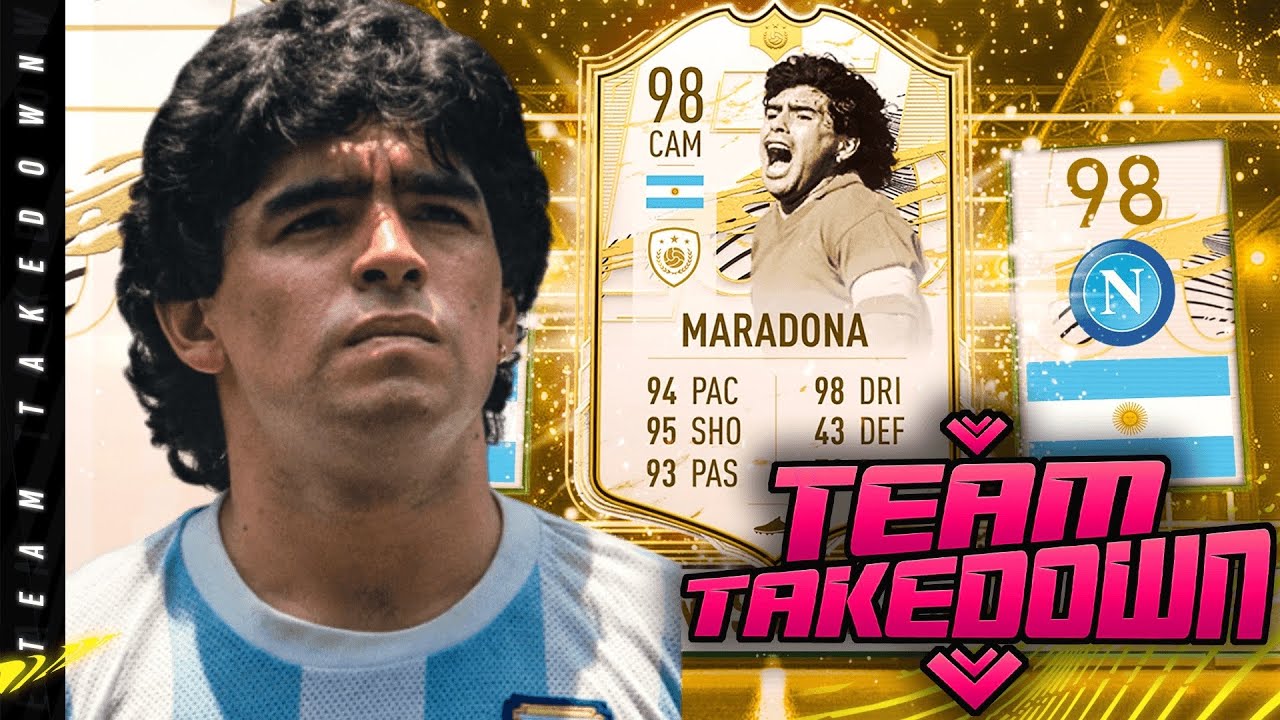 Prime Icon Moments Diego Maradona Team Takedown!!!