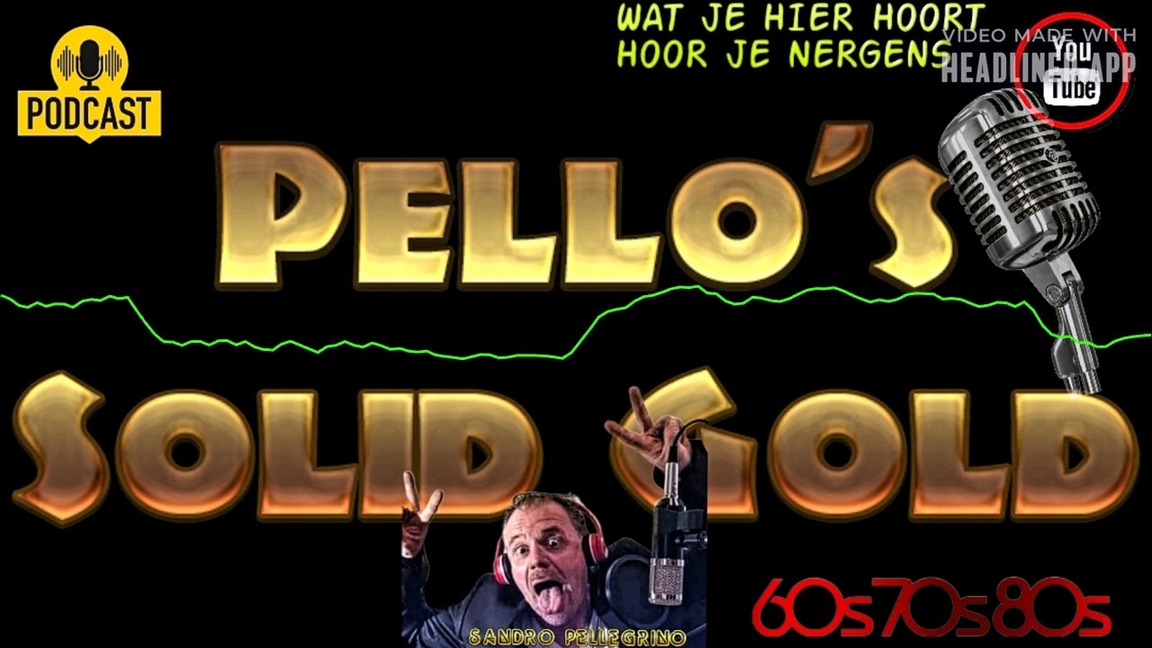 Pello's Solid Gold Aflevering 3. #musicpodcast #oldiesmusic #radioshowpodcast 