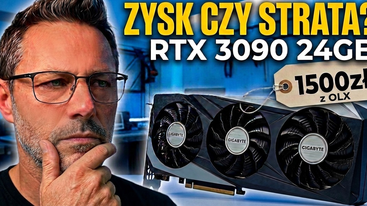 Kupiłem martwego RTX 3090 24GB za 1500 zł. Zarobiłem czy wtopiłem?