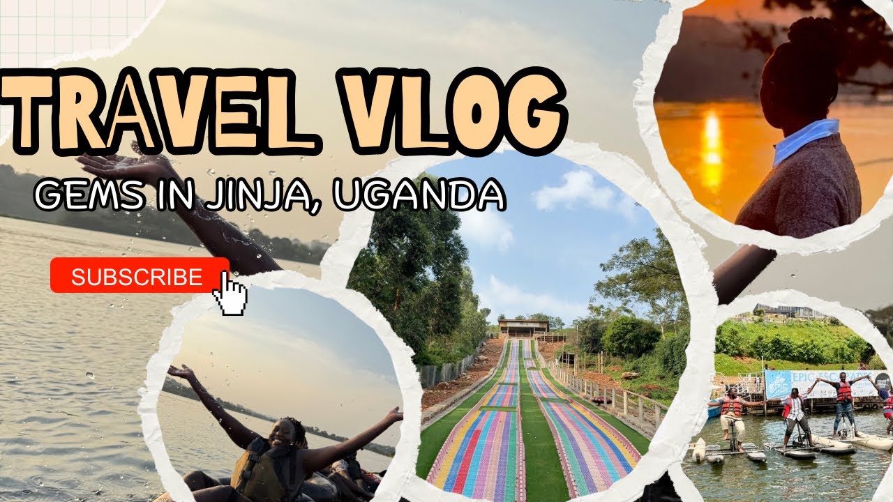 TRAVEL VLOG: Activities to do in jinja, Water cycling, Water Tubing, Source of the Nile, Boat Rides 