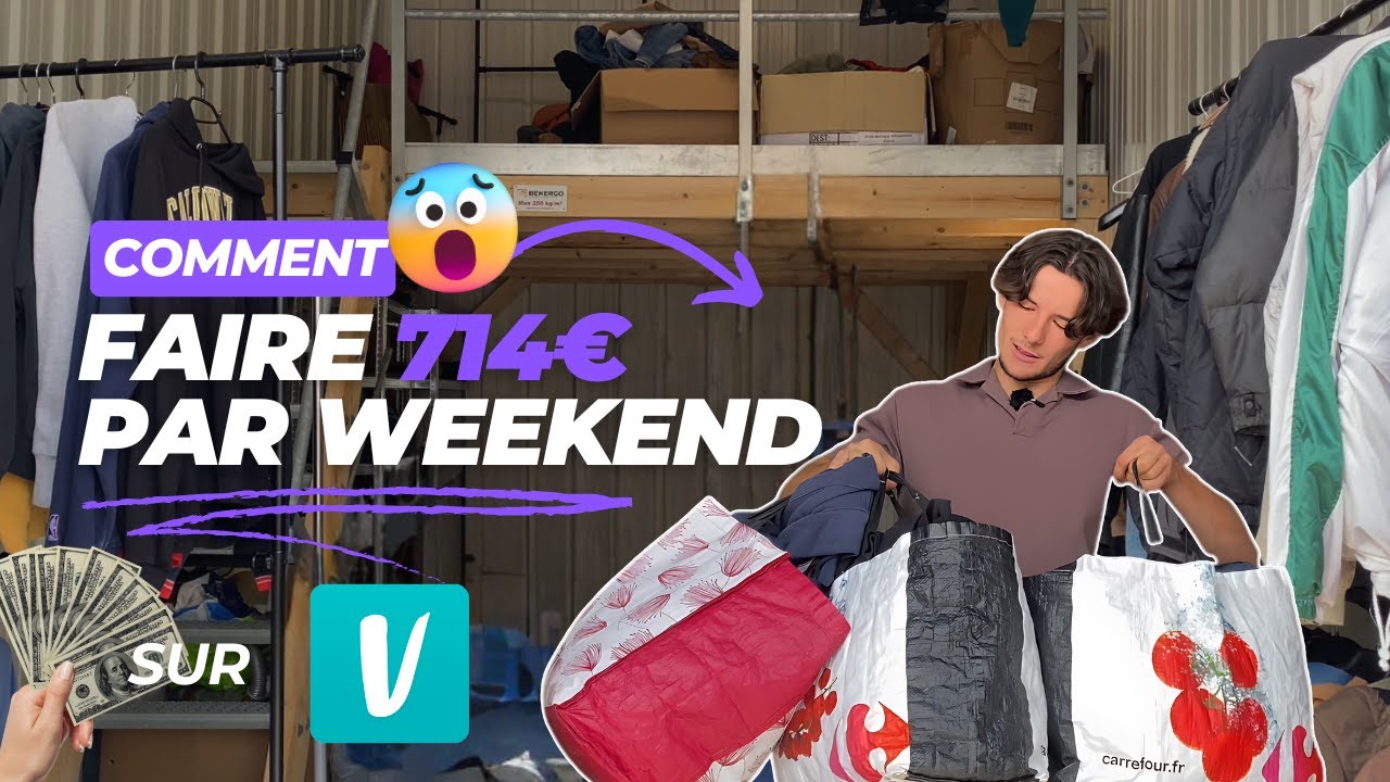COMMENT FAIRE 714€ EN 2 JOURS AVEC L'ACHAT-REVENTE VINTED ?