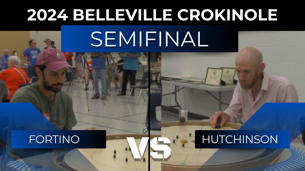 Полуфинал Belleville Crokinole 2024: Фортино V Хатчинсон