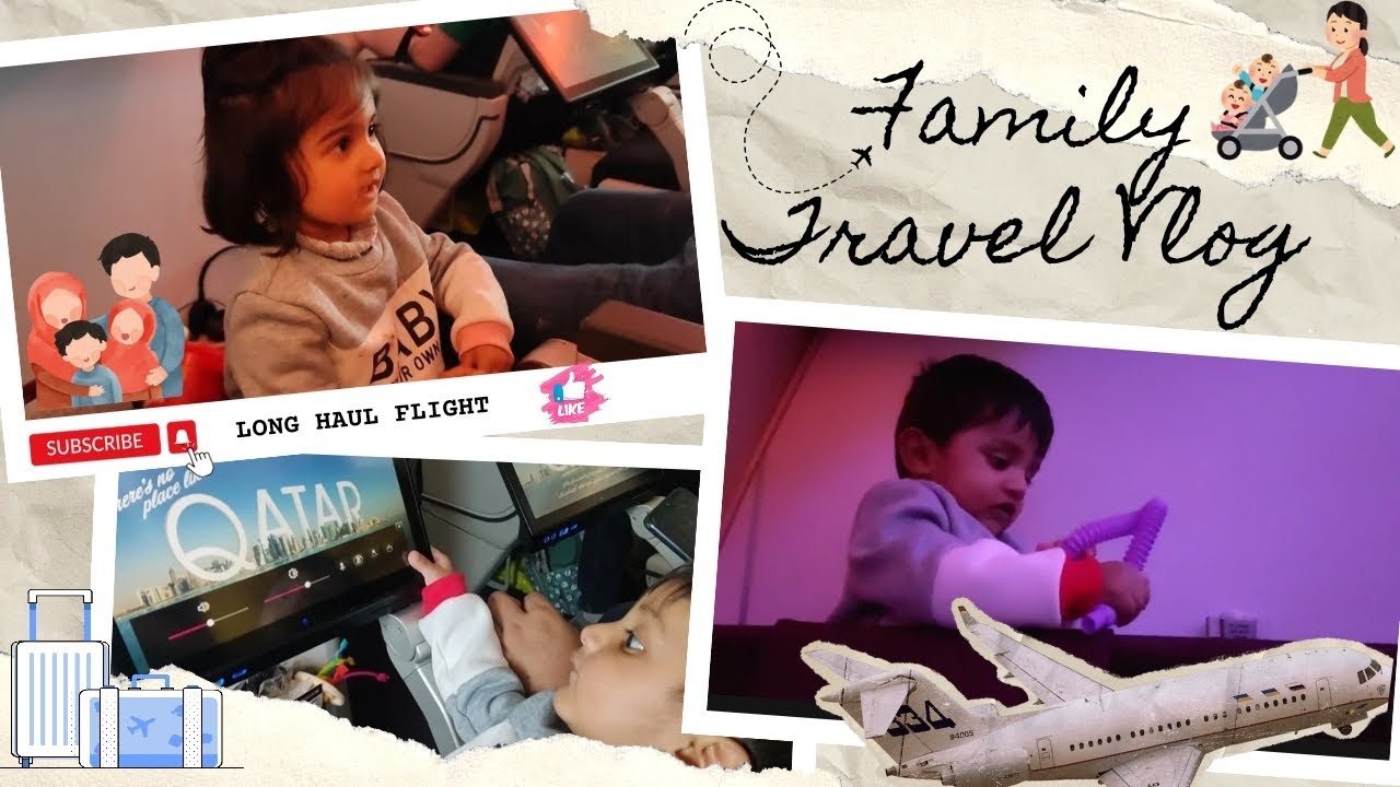 Flying with Kids (Toddler and Infant) | Family Travel | Long Haul Flight