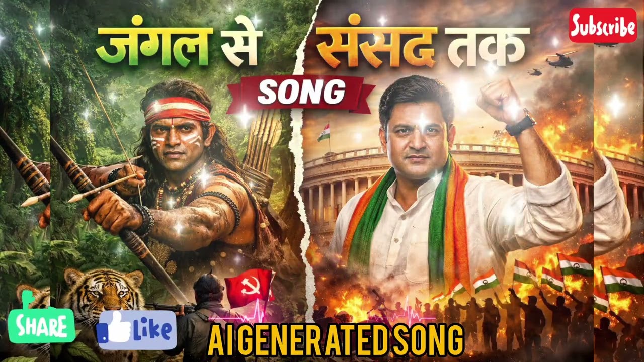 जंगल से संसद तक – गोंडवाना की आवाज।न्यू वायरल  गोंडवाना गीत-2026 #song #gondwana #cgsong#yt 