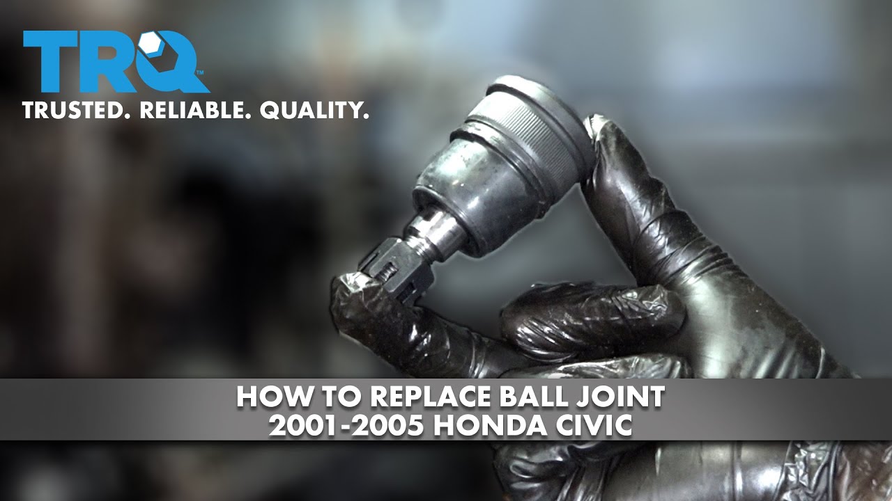 Как заменить шаровой шарнир Honda Civic 2001-2005