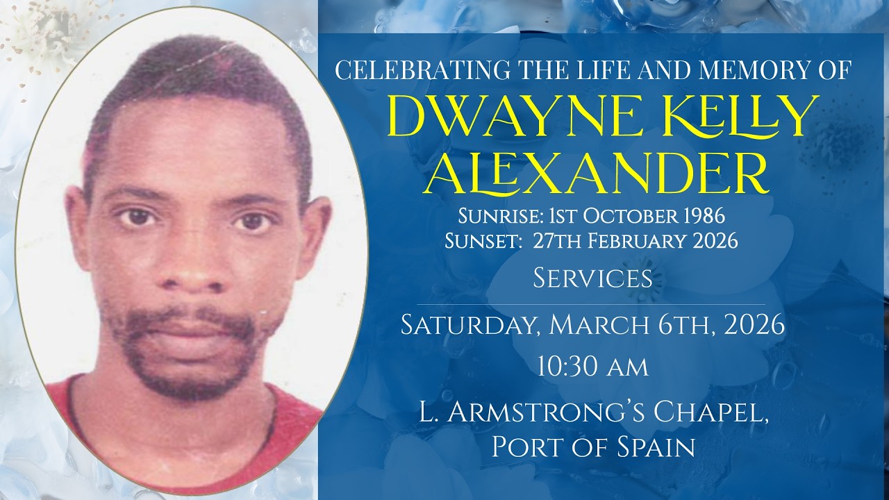 The Funeral Service of Dwayne Kelly Alexander