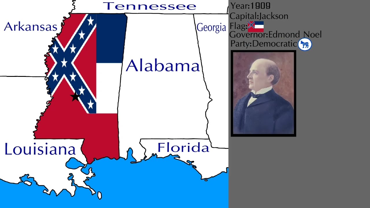 History of Mississippi (1798-2025)