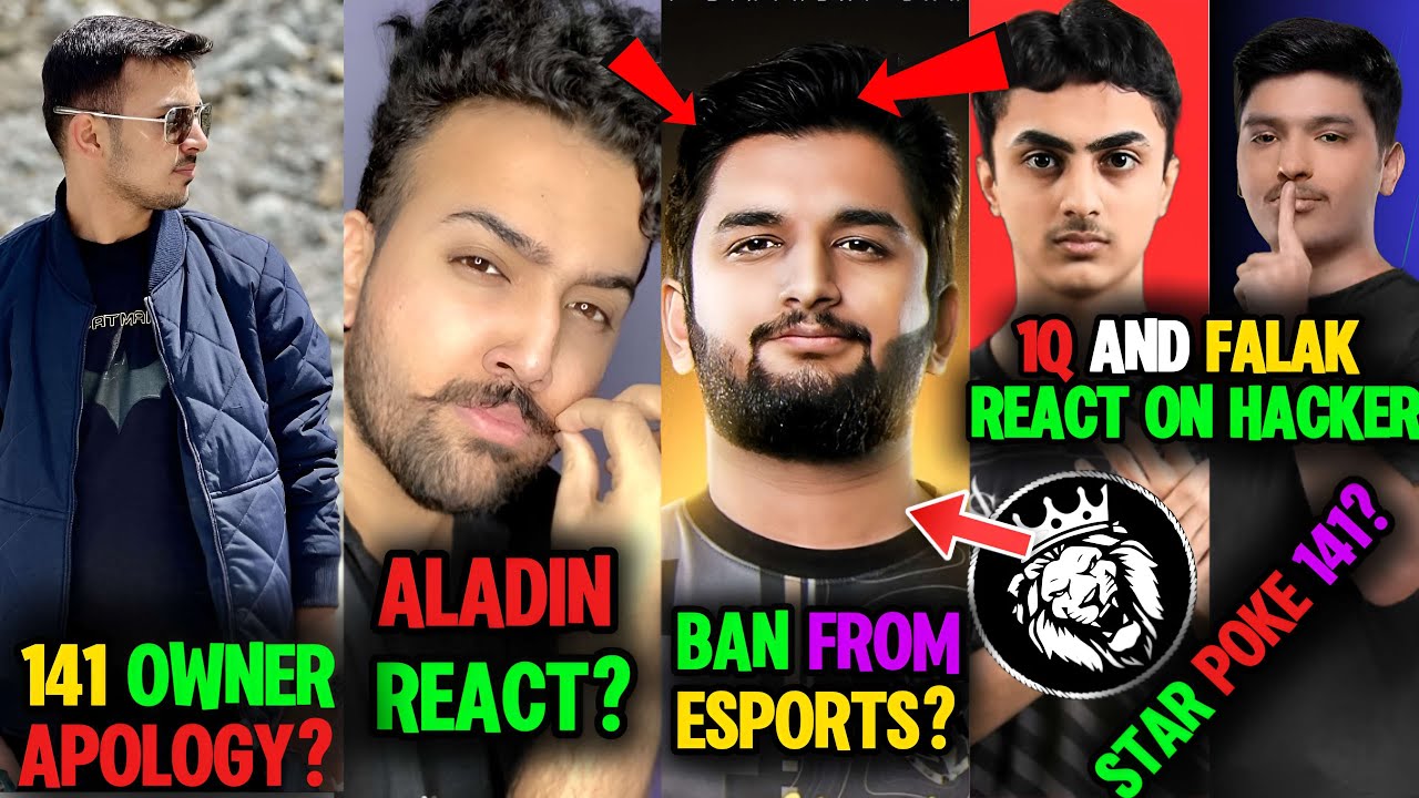 141 DISQUALIFIED FROM PMGO 🙄141XHACKER ID BAN 🤔FALAK,IQ AND ALADIN REACTION😱141 OWNER APOLOGY🙏