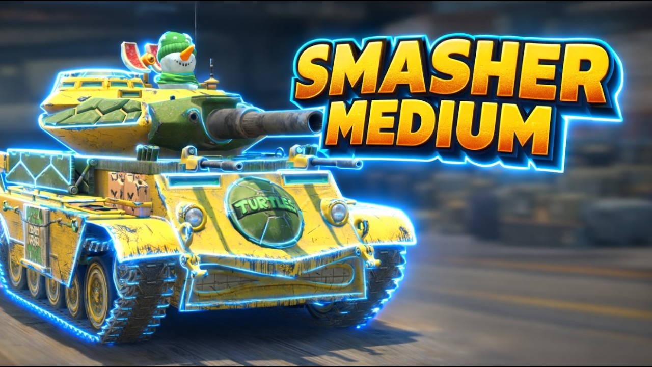 THE SMASHER MEDIUM TANK!