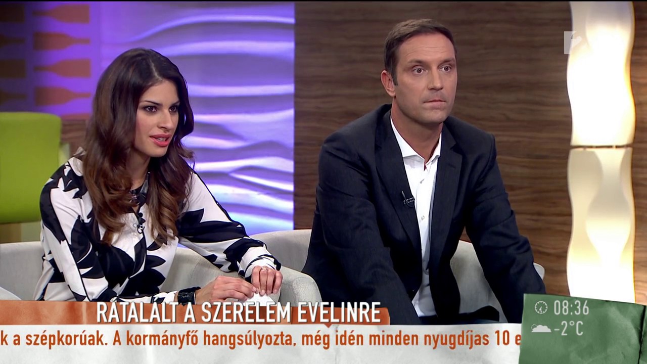 Gáspár Evelin elárulta: az apja hozta össze a párjával - tv2.hu/mokka