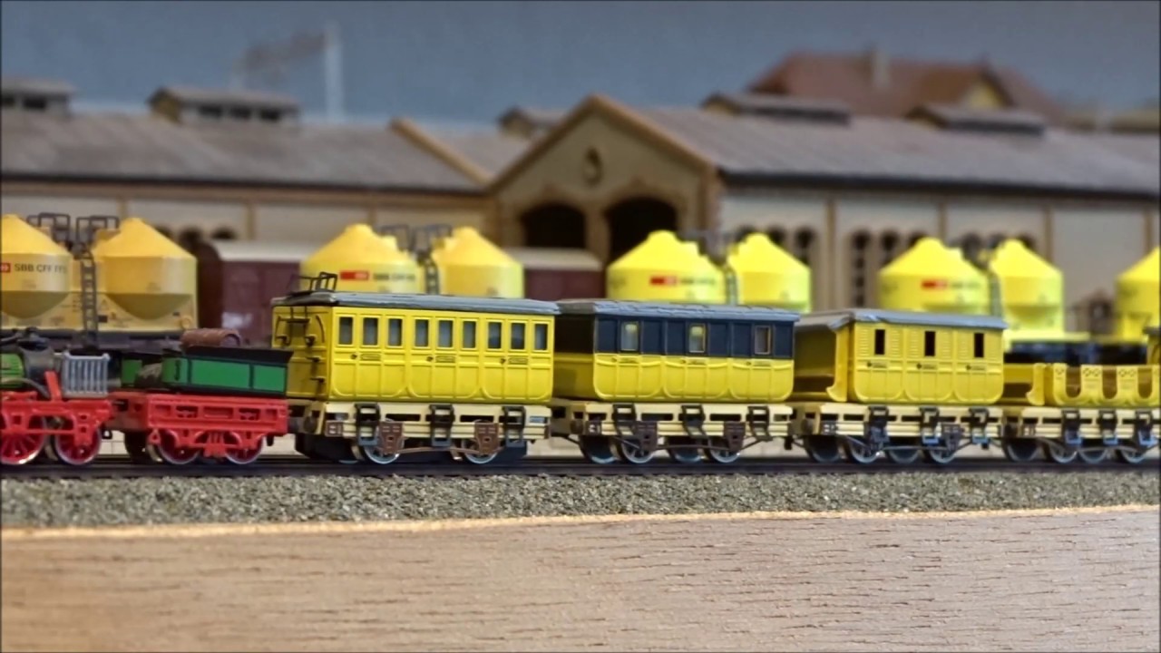 Spur Z Testfahrt: Railex Adlerzug
