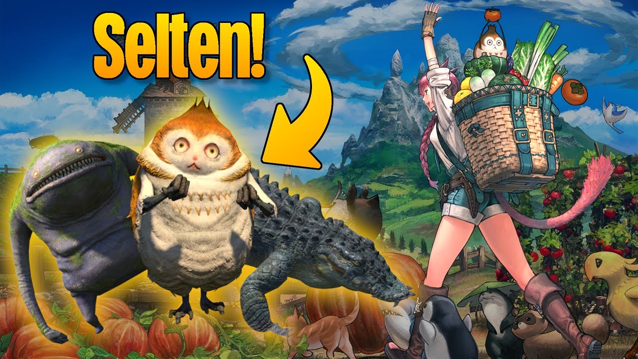 Fundorte aller SELTENEN Tiere - FFXIV Inselparadies
