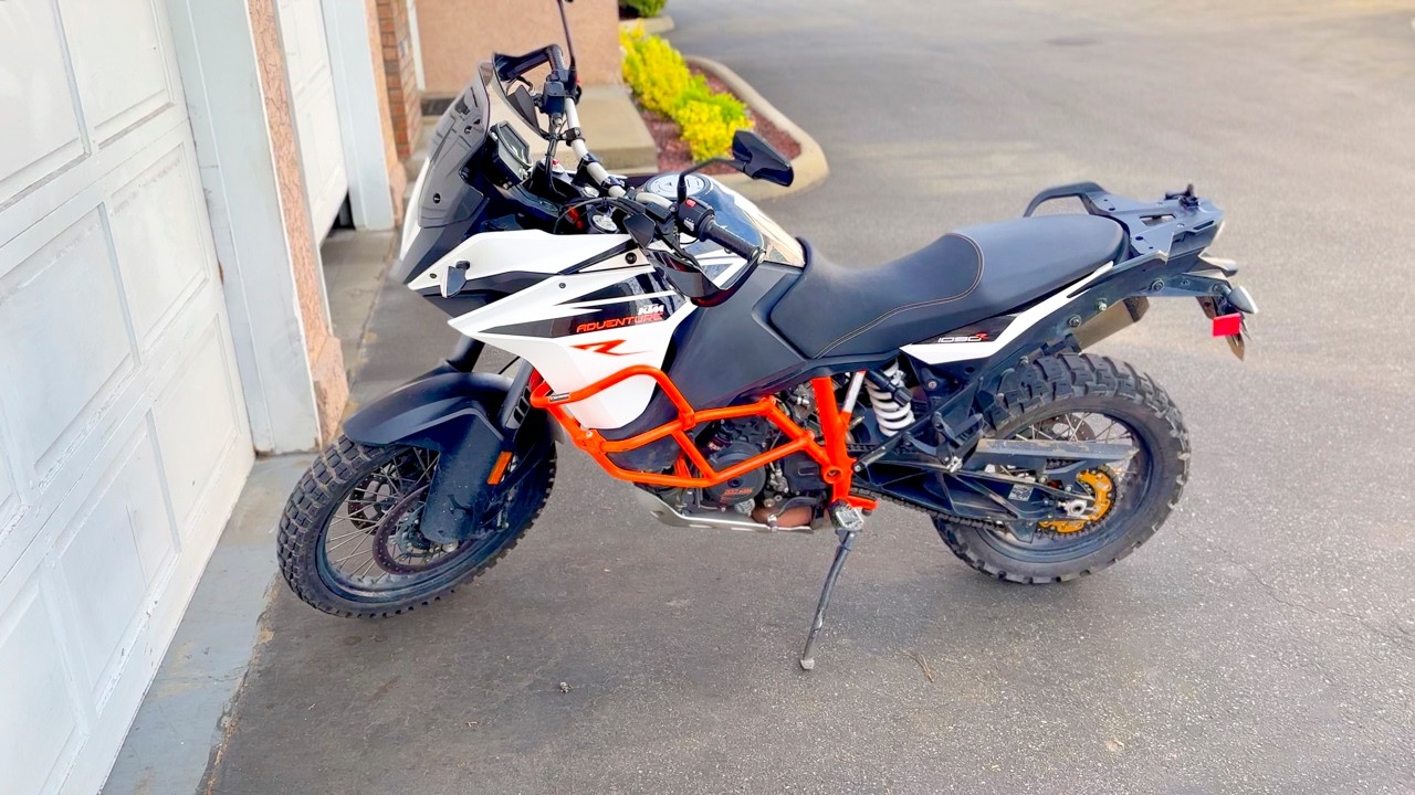 KTM 1090 ADVENTURE R 45 TOOTH SPROCKET TEST!!!