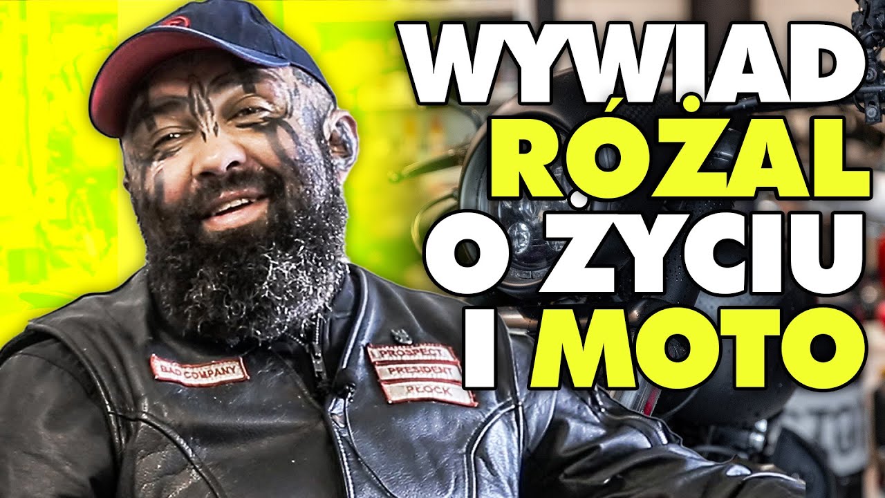 Różal szczerze o życiu i motocyklach: 