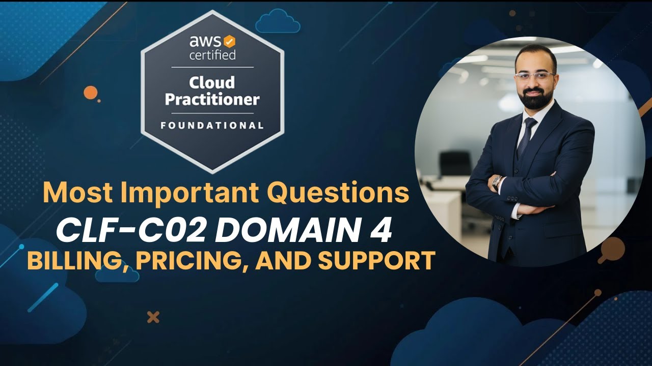 Latest AWS Cloud Practitioner Exam Questions of Billing, Pricing, and Support - CLF-C02 Exam
