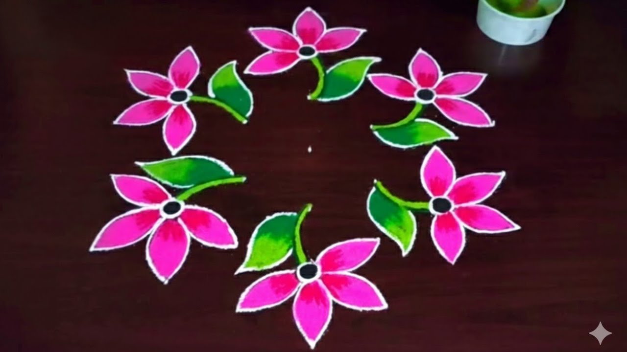 Shivaratri special rangoli 7×4🌷maha Shivaratri muggulu🌷Shivaratri rangoli designs🌷shivaratri kolam