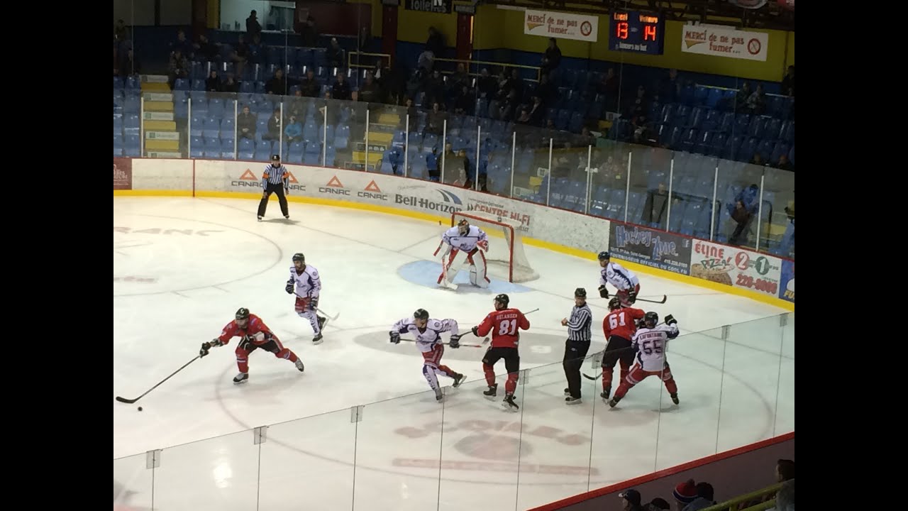6e but du Cool FM, # 79 Samuel Normandeau vs Trois-Rivi&egrave;res, LNAH