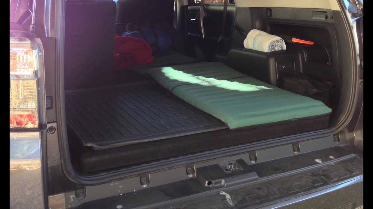 5th Gen 4Runner Sleeping Platform Build