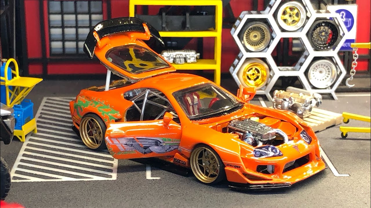 Toyota Supra MK4 Fast And Furious Reborn Custom Hot Wheels