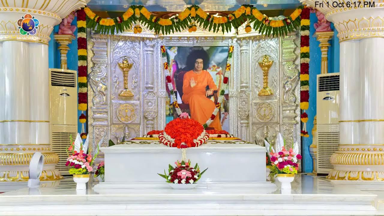 2021_10_01_PM_Live Prayers from Prasanthi Nilayam