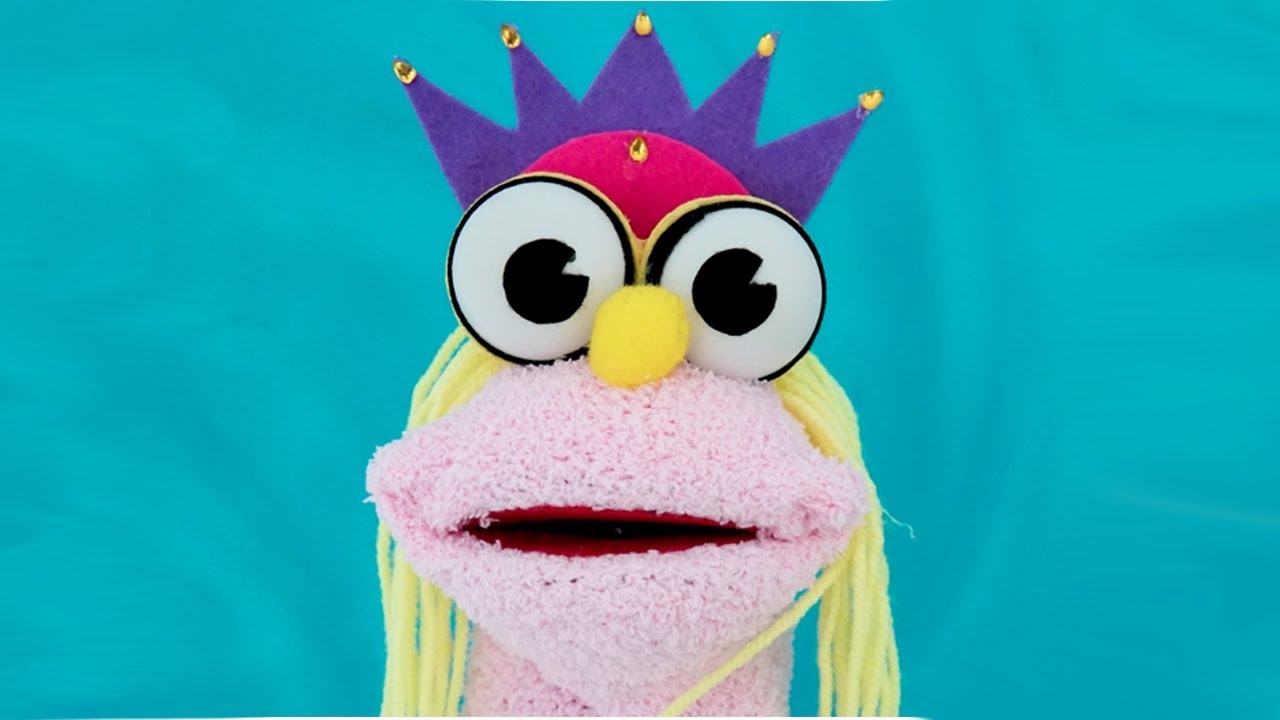 PRINCESS sock puppet  - Ana | DIY Crafts