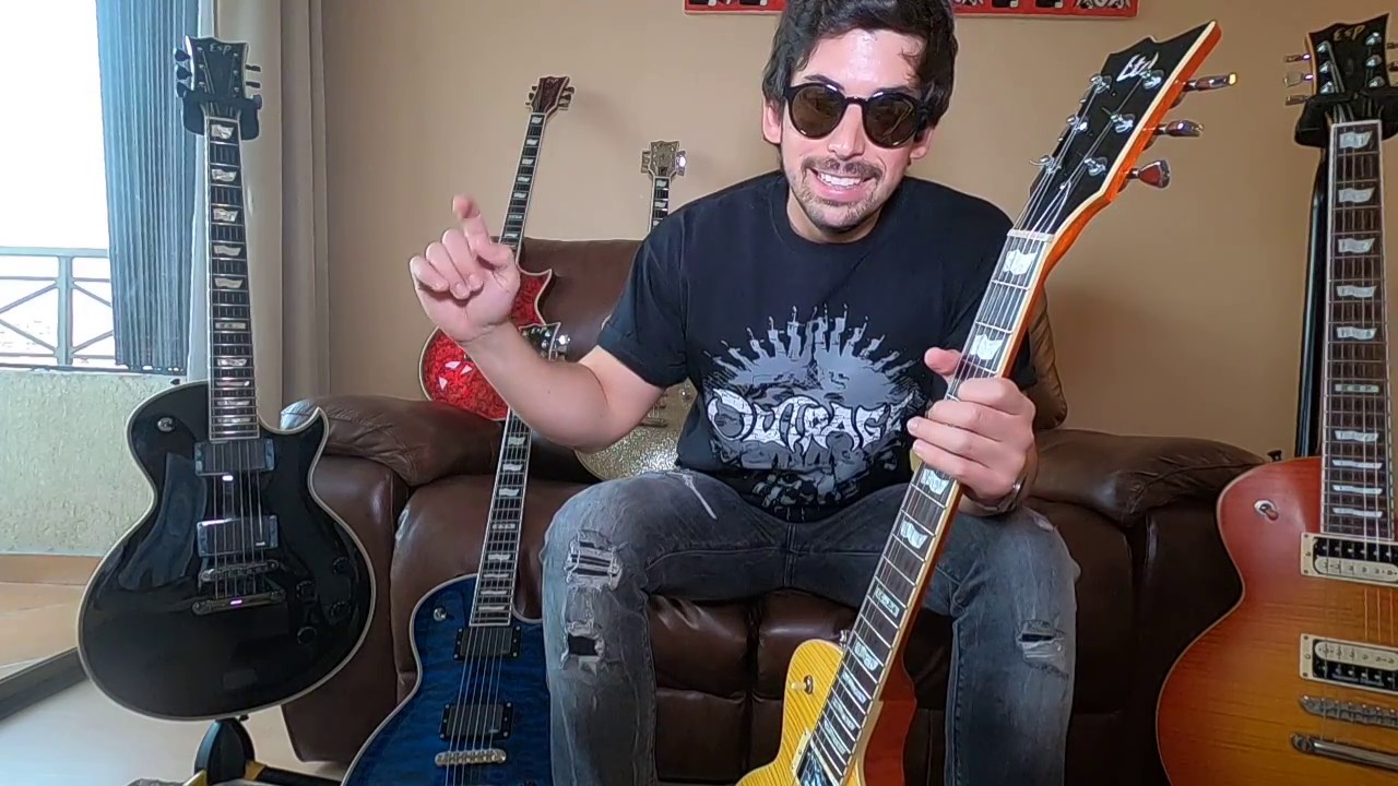 Les presento mi colección de guitarras ESP Eclipse!