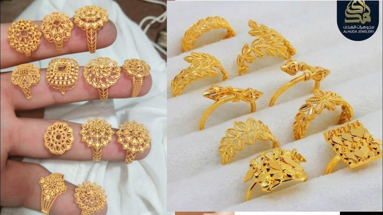Gold ring design for girl | 2025 ring trend | gold ring design