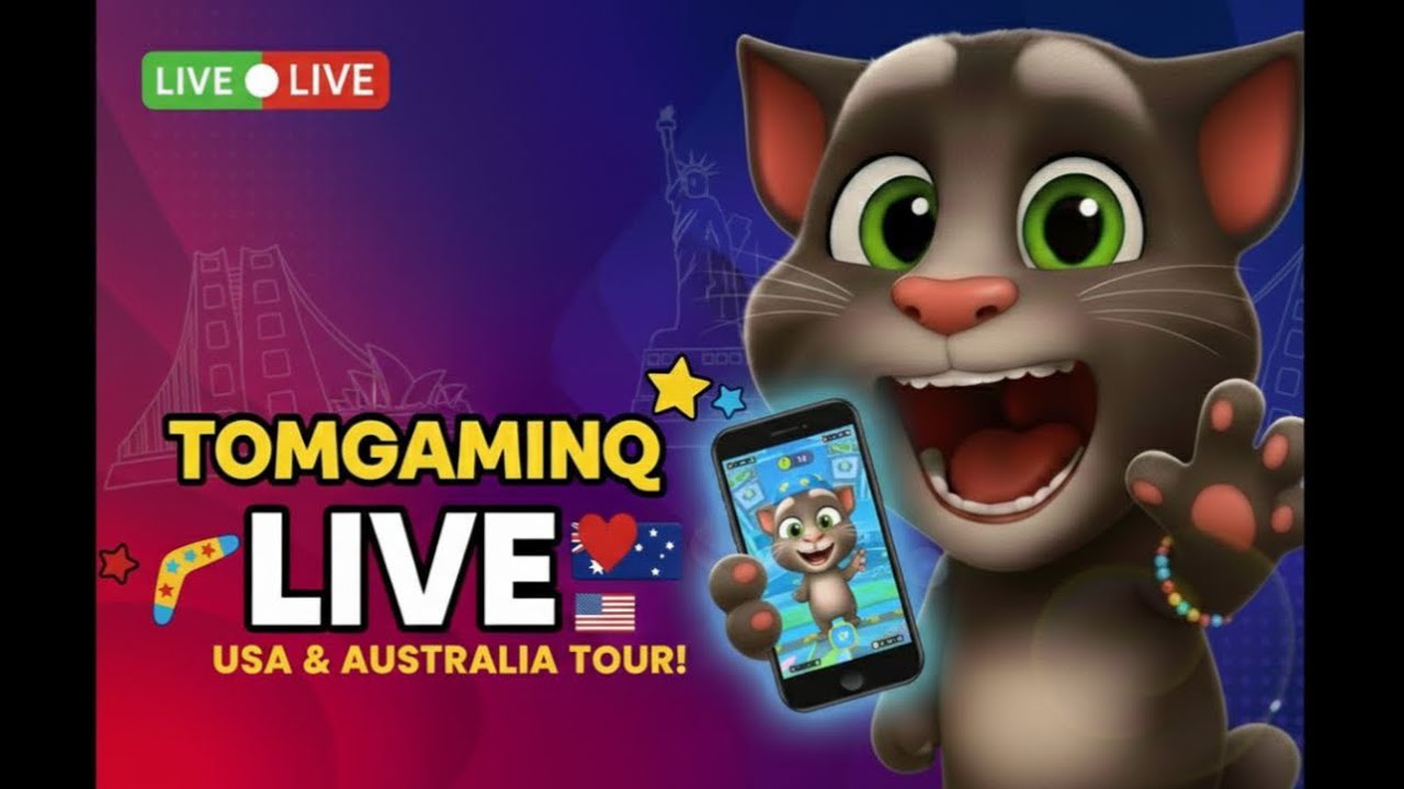 English My Talking Tom 2 : 👍 Good stream | Playing Solo | Streaming with Turnip