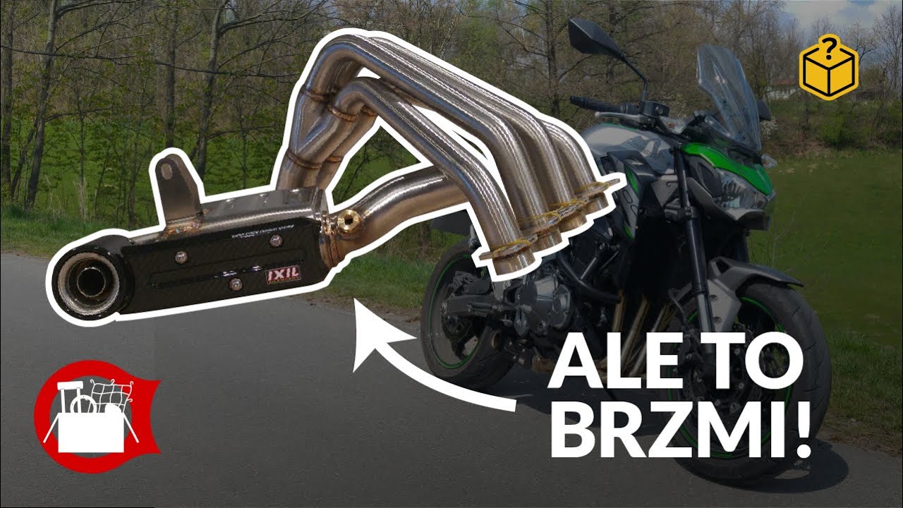 Wymieniam wydech w Kawasaki Z900 na Ixil SX1!