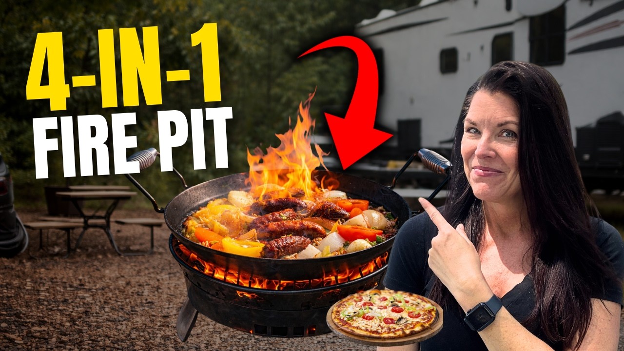 We Tested 3 RV Fire Pits… One Replaces a Camping Grill!?