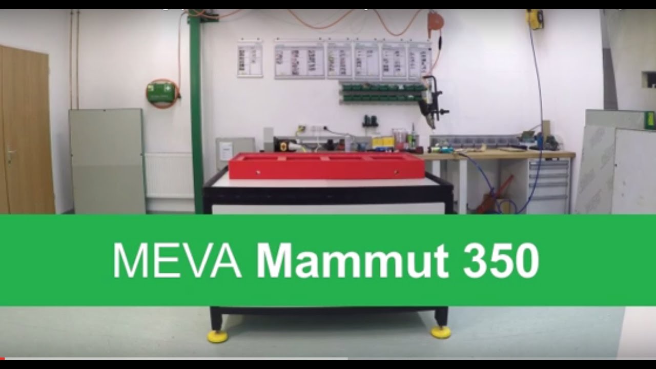 alkus - installation of the formwork panel in the MEVA Mammut 350 formwork system