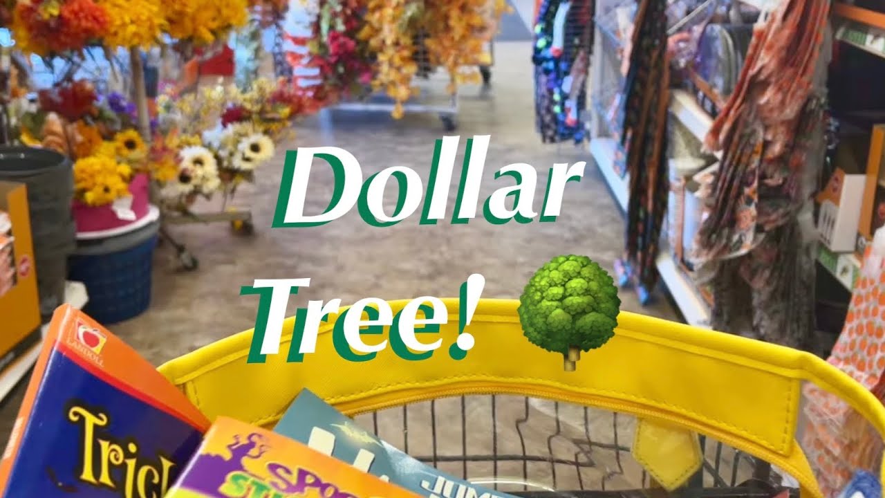 Dollar Tree Shopping!🍁Fall & halloween! (No talking version) Shop with Rebecca.