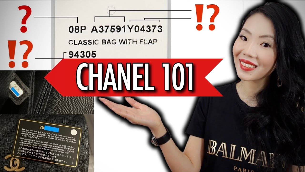 How to Read Chanel Serial Numbers! 🔢 Old System (Pre-2021) + Style Codes & Season Codes Explained