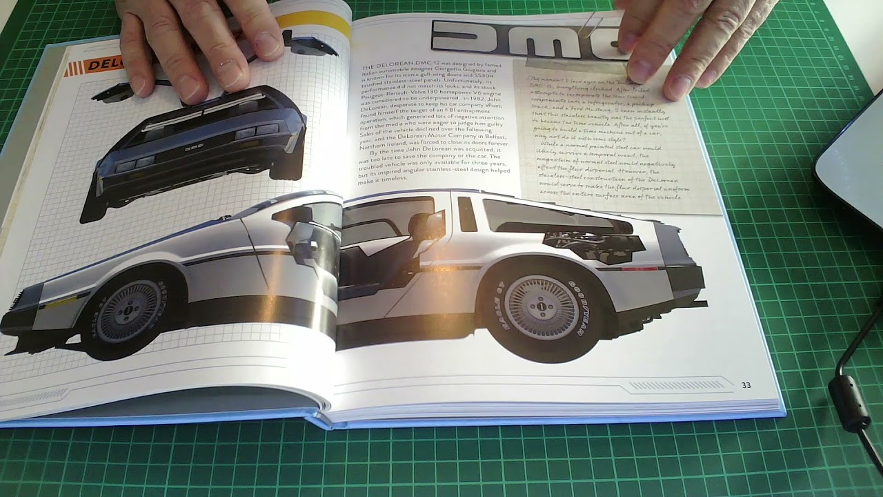 Back to the Future Delorean Time Machine Haynes manual