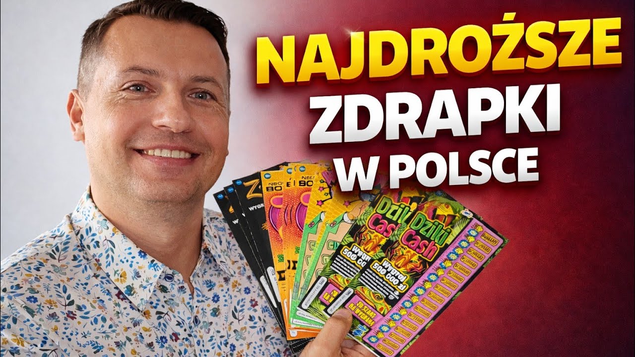 NAJDROŻSZE ZDRAPKI LOTTO ZA 320 ZŁOTYCH