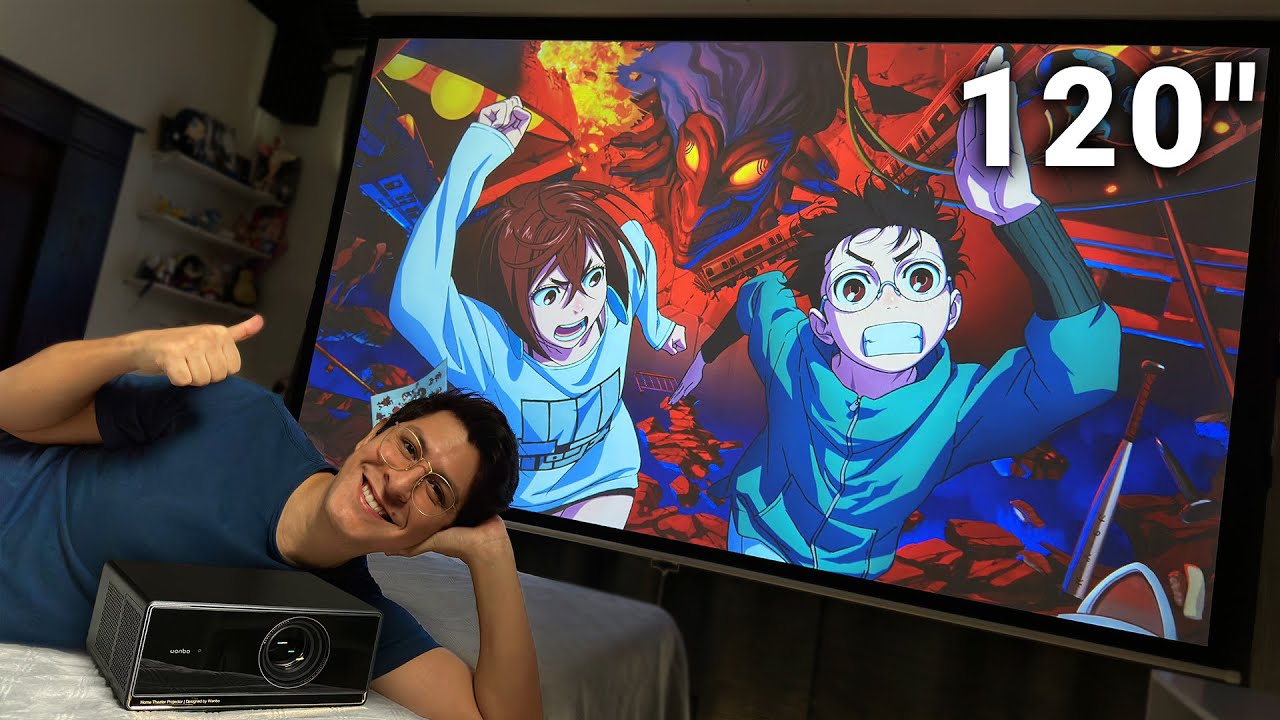Monté Cine en Casa de 120 Pulgadas! - Proyector Wanbo X5 PRO