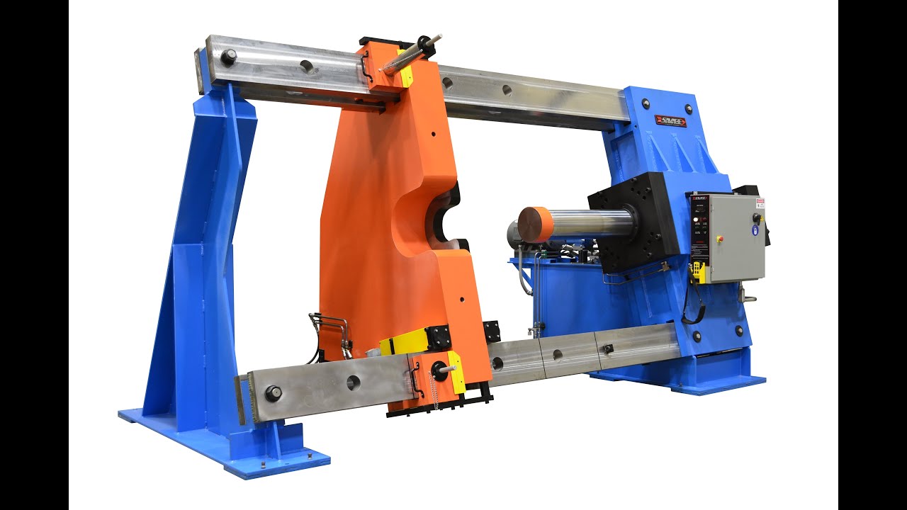 Savage Horizontal Forcing Wheel Press - A Versatile Frame Type to Satisfy Multiple Industries