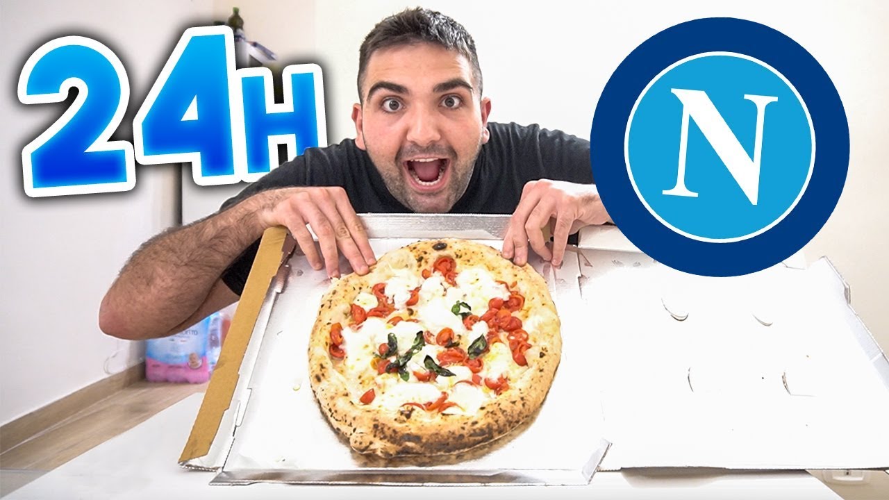 🍕 MANGIO PER 24 ORE SOLO CIBO NAPOLETANO!