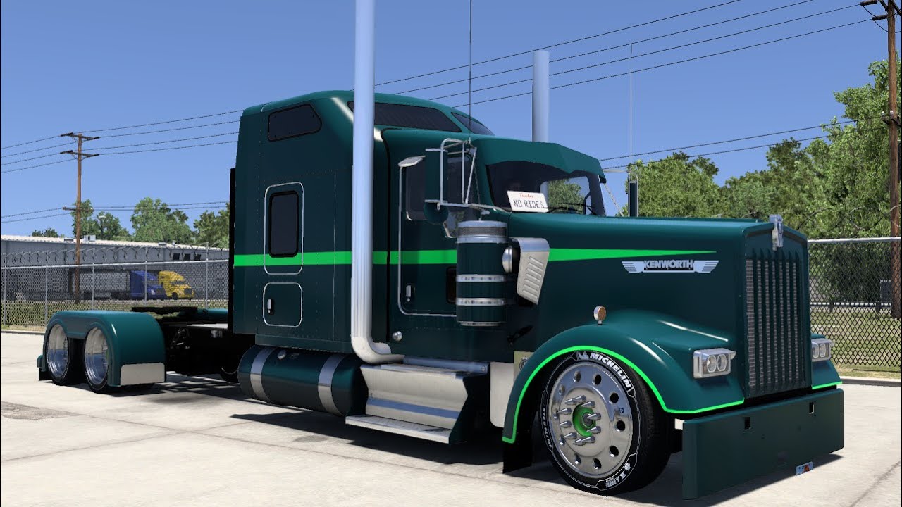 American Truck Simulator / Kenworth Long and Lowered Part 4 / Let's Play