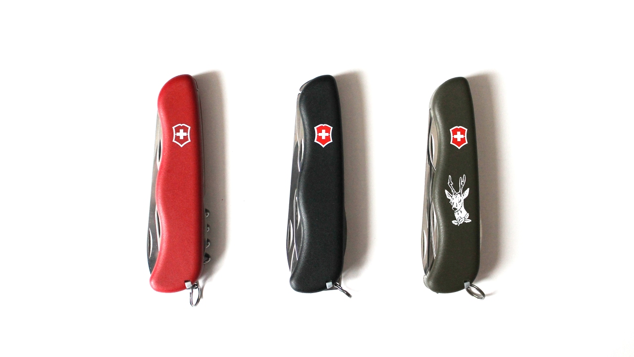 Сто складных ножей.  Часть 18. Ножи Victorinox с длиной рукояти 111 мм