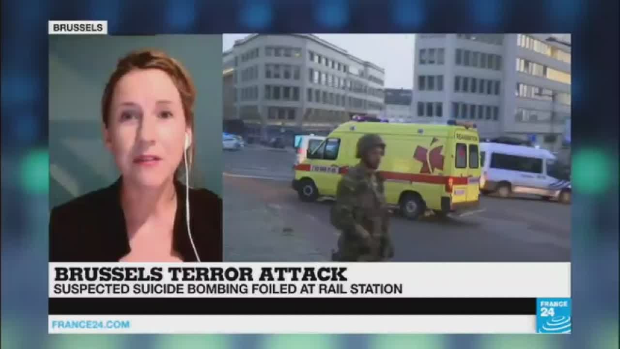 Belgium: Suspected suicide bombing foiled at Brussels rail station