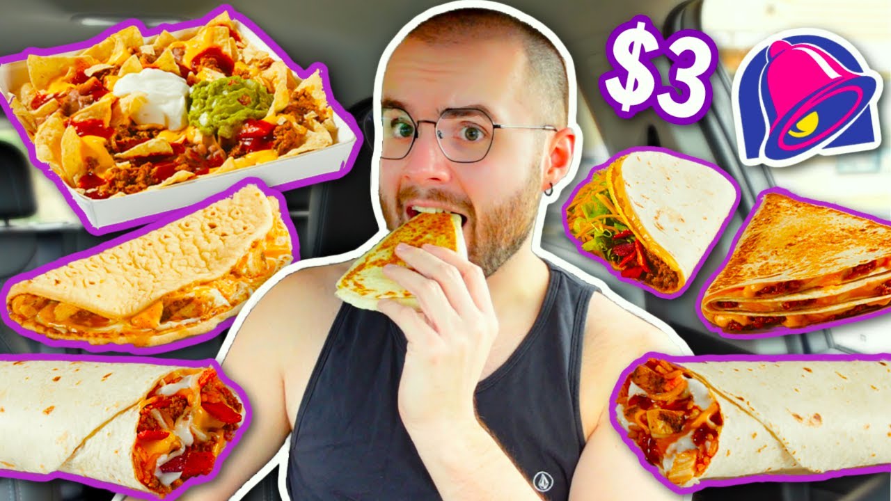 Попробуйте НОВОЕ меню Taco Bell по цене 3 доллара в течение 24 ЧАСОВ!