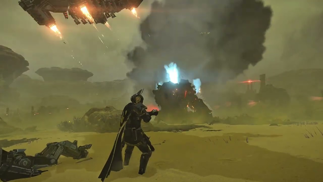Helldivers2 Chort Bay Drone footage keep going Helldivers we have got this! 🫡🌍