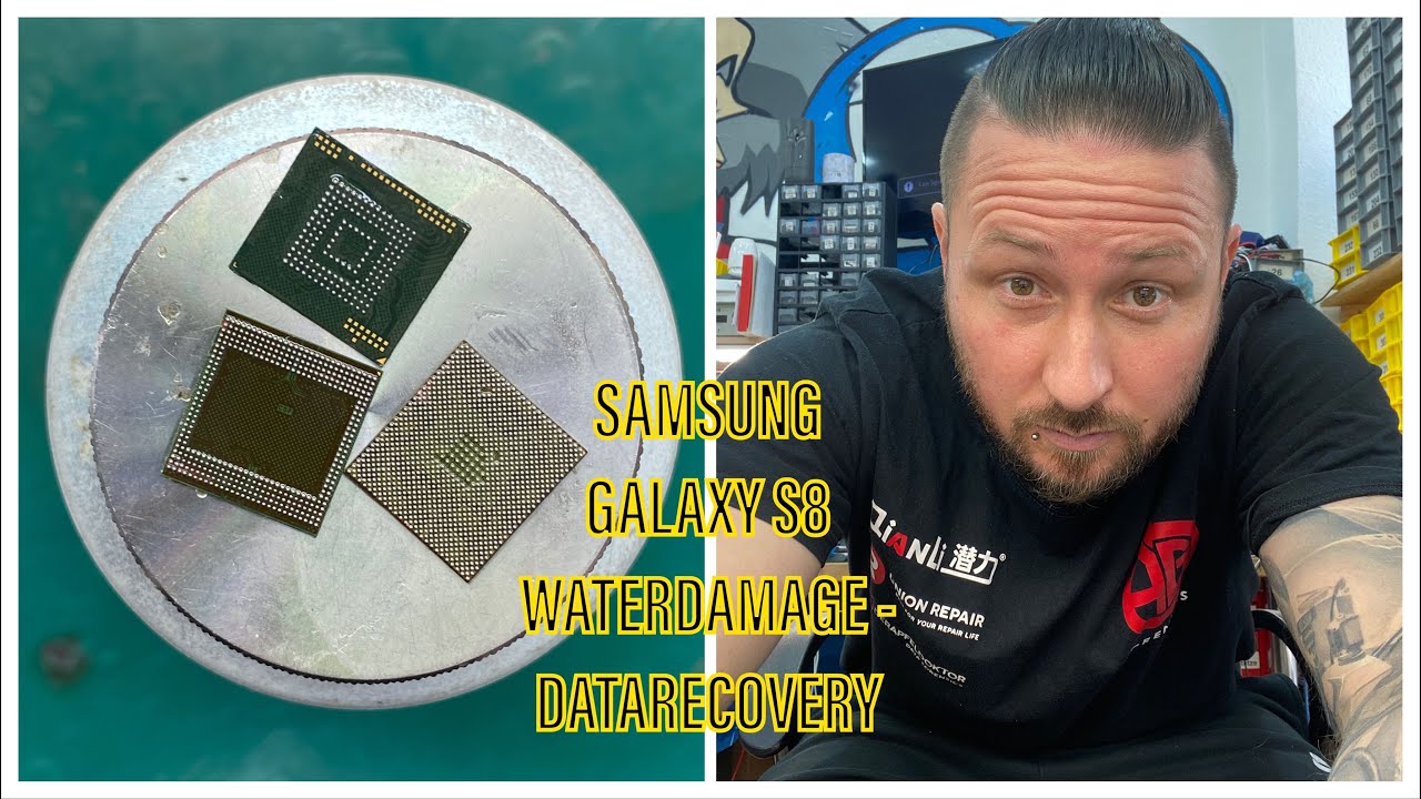 SAMSUNG GALAXY S8 WATERDAMGE - IMPORTANT DATARECOVERY JOB - CPU, RAM AND UFS SWAP TO DONOR BOARD