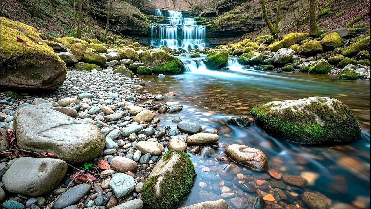 Flowing River Sound for Deep Sleep | Calm Nature Noise for Wellness and Sleep Aid