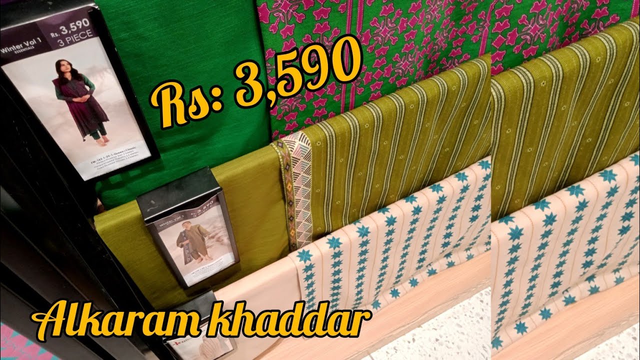 Alkaram studio unstitched winter collection 12 November 2025| price 3,590|@Hinainfo300
