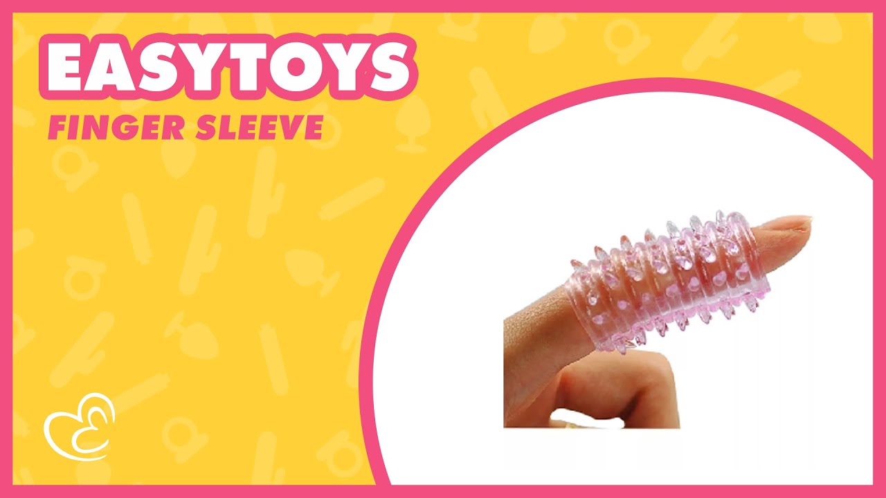 EasyToys Finger Sleeve &ndash; Stimulation Sleeve for Intimate Play 💗 EasyToys