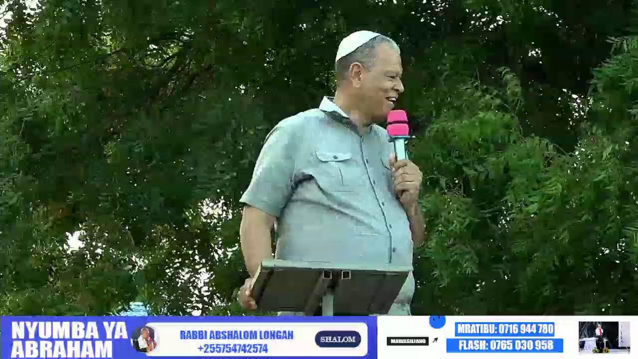 YESU YU HAI - MKUTANO NYUMBA YA ABRAHAM DAR ES SALAAM - RABBI ABSHALOM
